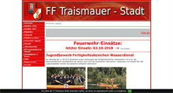 Desktop Screenshot of ff-traismauer-stadt.at
